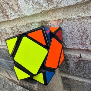 Colorful Geometric Puzzle Cube